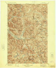 Skykomish Washington Historical topographic map, 1:125000 scale, 30 X 30 Minute, Year 1905
