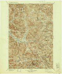Skykomish Washington Historical topographic map, 1:125000 scale, 30 X 30 Minute, Year 1905
