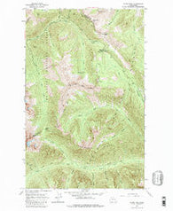 Slate Peak Washington Historical topographic map, 1:24000 scale, 7.5 X 7.5 Minute, Year 1963