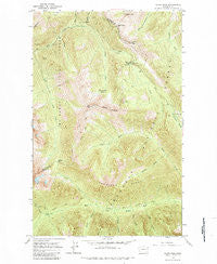 Slate Peak Washington Historical topographic map, 1:24000 scale, 7.5 X 7.5 Minute, Year 1963