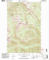 Slate Peak Washington Historical topographic map, 1:24000 scale, 7.5 X 7.5 Minute, Year 2002