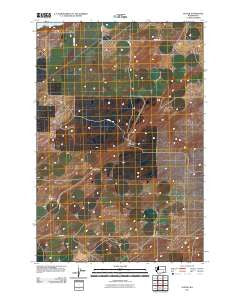 Slater Washington Historical topographic map, 1:24000 scale, 7.5 X 7.5 Minute, Year 2011