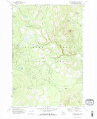 Sleeping Beauty Washington Historical topographic map, 1:24000 scale, 7.5 X 7.5 Minute, Year 1970