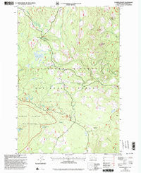 Sleeping Beauty Washington Historical topographic map, 1:24000 scale, 7.5 X 7.5 Minute, Year 1998