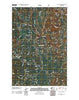 Sleeping Beauty Washington Historical topographic map, 1:24000 scale, 7.5 X 7.5 Minute, Year 2011