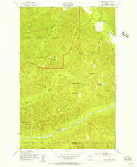 Slide Peak Washington Historical topographic map, 1:24000 scale, 7.5 X 7.5 Minute, Year 1950