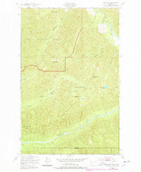 Slide Peak Washington Historical topographic map, 1:24000 scale, 7.5 X 7.5 Minute, Year 1950