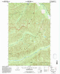 Slide Peak Washington Historical topographic map, 1:24000 scale, 7.5 X 7.5 Minute, Year 1995
