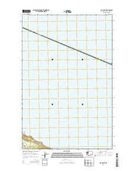Slip Point Washington Current topographic map, 1:24000 scale, 7.5 X 7.5 Minute, Year 2014