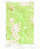 Sloan Peak Washington Historical topographic map, 1:24000 scale, 7.5 X 7.5 Minute, Year 1966