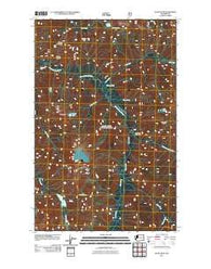 Sloan Peak Washington Historical topographic map, 1:24000 scale, 7.5 X 7.5 Minute, Year 2011