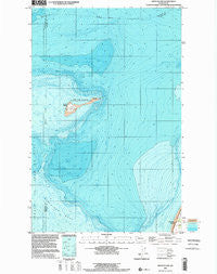 Smith Island Washington Historical topographic map, 1:24000 scale, 7.5 X 7.5 Minute, Year 1998