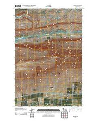 Smyrna Washington Historical topographic map, 1:24000 scale, 7.5 X 7.5 Minute, Year 2011