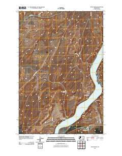 Snake River Washington Historical topographic map, 1:24000 scale, 7.5 X 7.5 Minute, Year 2011