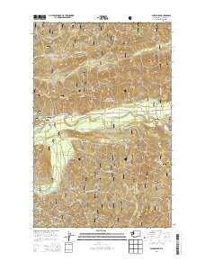 Snider Peak Washington Current topographic map, 1:24000 scale, 7.5 X 7.5 Minute, Year 2014