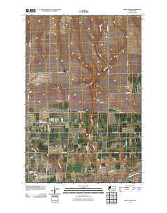 Snipes Creek Washington Historical topographic map, 1:24000 scale, 7.5 X 7.5 Minute, Year 2011