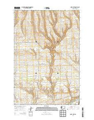 Snipes Creek Washington Current topographic map, 1:24000 scale, 7.5 X 7.5 Minute, Year 2013