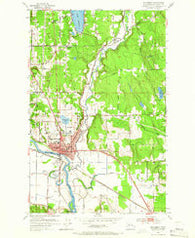 Snohomish Washington Historical topographic map, 1:24000 scale, 7.5 X 7.5 Minute, Year 1953