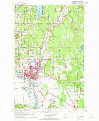 Snohomish Washington Historical topographic map, 1:24000 scale, 7.5 X 7.5 Minute, Year 1953