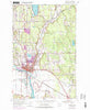 Snohomish Washington Historical topographic map, 1:24000 scale, 7.5 X 7.5 Minute, Year 1953