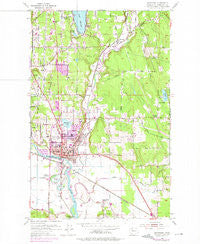 Snohomish Washington Historical topographic map, 1:24000 scale, 7.5 X 7.5 Minute, Year 1953