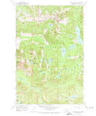 Snoqualmie Lake Washington Historical topographic map, 1:24000 scale, 7.5 X 7.5 Minute, Year 1965