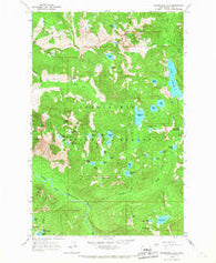 Snoqualmie Lake Washington Historical topographic map, 1:24000 scale, 7.5 X 7.5 Minute, Year 1965