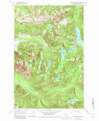 Snoqualmie Lake Washington Historical topographic map, 1:24000 scale, 7.5 X 7.5 Minute, Year 1965