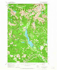 Snoqualmie Pass Washington Historical topographic map, 1:62500 scale, 15 X 15 Minute, Year 1961