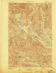 Snoqualmie Washington Historical topographic map, 1:125000 scale, 30 X 30 Minute, Year 1903