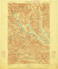 Snoqualmie Washington Historical topographic map, 1:125000 scale, 30 X 30 Minute, Year 1903