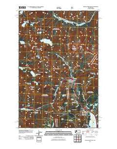 Snoqualmie Pass Washington Historical topographic map, 1:24000 scale, 7.5 X 7.5 Minute, Year 2011