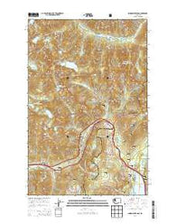 Snoqualmie Pass Washington Current topographic map, 1:24000 scale, 7.5 X 7.5 Minute, Year 2014