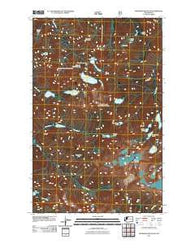 Snowking Mountain Washington Historical topographic map, 1:24000 scale, 7.5 X 7.5 Minute, Year 2011
