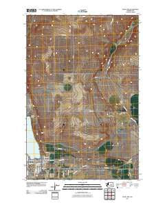 Soap Lake Washington Historical topographic map, 1:24000 scale, 7.5 X 7.5 Minute, Year 2011