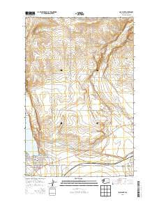 Soap Lake Washington Current topographic map, 1:24000 scale, 7.5 X 7.5 Minute, Year 2014