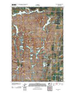 Soda Lake Washington Historical topographic map, 1:24000 scale, 7.5 X 7.5 Minute, Year 2011