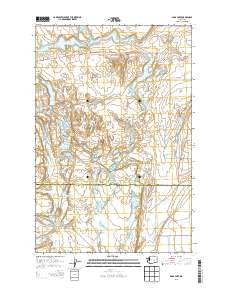Soda Lake Washington Current topographic map, 1:24000 scale, 7.5 X 7.5 Minute, Year 2013