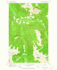 Sonny Boy Lakes Washington Historical topographic map, 1:24000 scale, 7.5 X 7.5 Minute, Year 1963