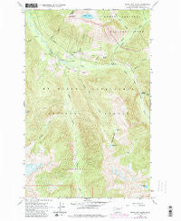 Sonny Boy Lakes Washington Historical topographic map, 1:24000 scale, 7.5 X 7.5 Minute, Year 1963