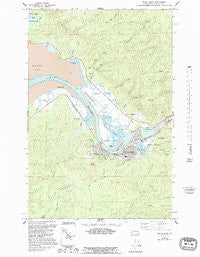 South Bend Washington Historical topographic map, 1:24000 scale, 7.5 X 7.5 Minute, Year 1957