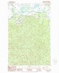 South Elma Washington Historical topographic map, 1:24000 scale, 7.5 X 7.5 Minute, Year 1986