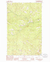 South Huckleberry Mtn. Washington Historical topographic map, 1:24000 scale, 7.5 X 7.5 Minute, Year 1985