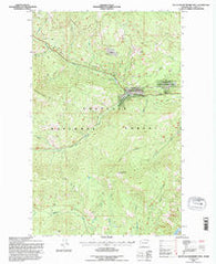 South Huckleberry Mtn. Washington Historical topographic map, 1:24000 scale, 7.5 X 7.5 Minute, Year 1992