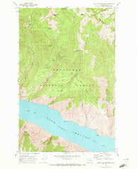 South Navarre Peak Washington Historical topographic map, 1:24000 scale, 7.5 X 7.5 Minute, Year 1968