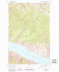 South Navarre Peak Washington Historical topographic map, 1:24000 scale, 7.5 X 7.5 Minute, Year 1968