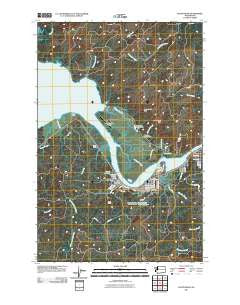 South Bend Washington Historical topographic map, 1:24000 scale, 7.5 X 7.5 Minute, Year 2011