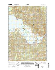 South Bend Washington Current topographic map, 1:24000 scale, 7.5 X 7.5 Minute, Year 2014