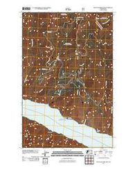 South Navarre Peak Washington Historical topographic map, 1:24000 scale, 7.5 X 7.5 Minute, Year 2011