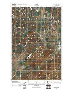 Spangle West Washington Historical topographic map, 1:24000 scale, 7.5 X 7.5 Minute, Year 2011